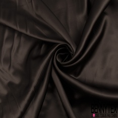 Twill viscose soie lourd satinée uni rocher