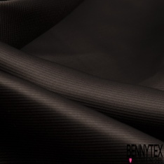 Twill viscose soie lourd satinée uni rocher