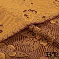 Polyamide élasthanne lingerie motif mini trèfle argent ton sur ton vert de Camée