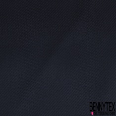 Twill viscose soie lourd satinée uni café noir