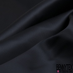 Twill viscose soie lourd satinée uni café noir