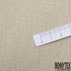 Voile de lin blanc optique