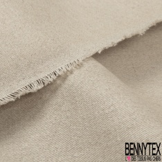 Voile de lin blanc optique