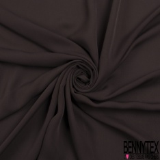 Crêpe mousseline georgette de soie uni lagon