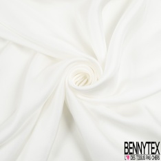 Twill de soie voile uni rôsée