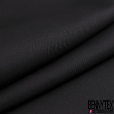 Gabardine de soie uni écru grande laize