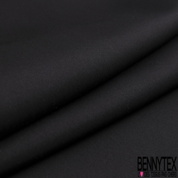 Gabardine de soie uni écru grande laize