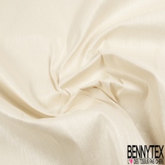 Toile Coton polyester uni alcazar marron