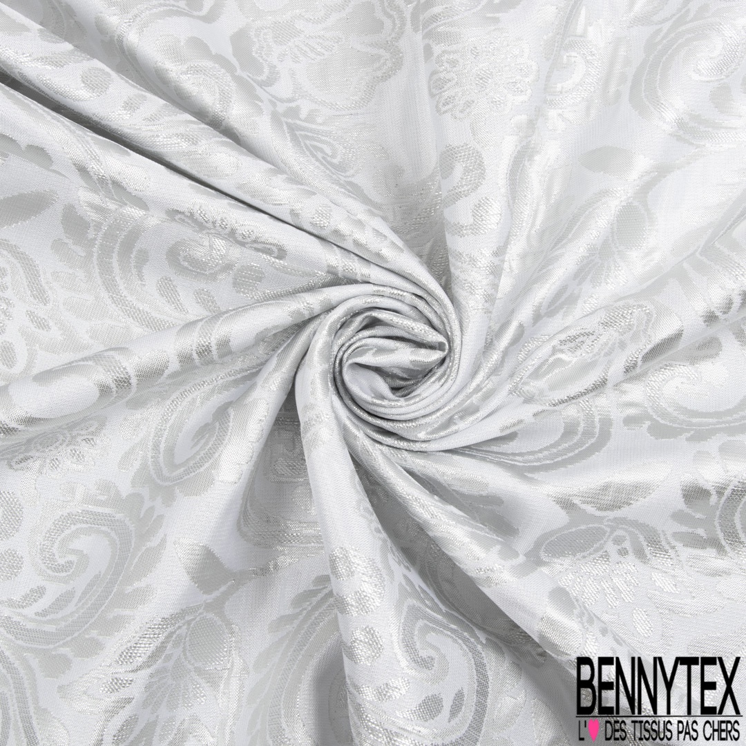 Tissu Jersey Jacquard Viscose Extensible Motif Aztèque - Pour Couture Ou Artisanat - Neuf