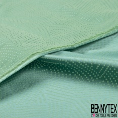 Polyamide élasthanne lingerie motif quadrillage perle blanc aqua fond raisin pétillant