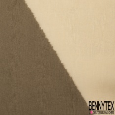 Mousseline de soie uni corbeau