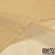 Mousseline de soie uni corbeau