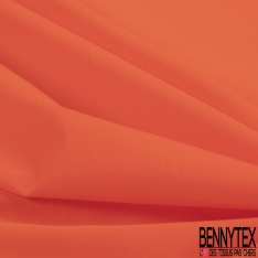 Doublure microfibre lingerie uni rouge mandarin