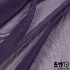 Doublure résille lingerie uni violet parachute