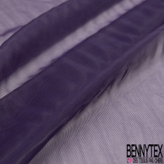 Doublure résille lingerie uni violet parachute