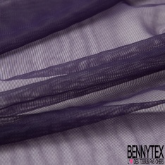Doublure résille lingerie uni violet parachute