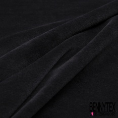 Jersey Bébé Velours Eponge Gris Perle