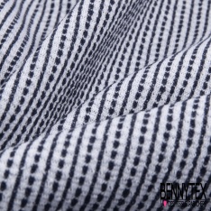 Maille jacquard motif grande tâche chinée noir écru abricot orangé