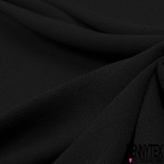 Crêpe soie viscose de luxe uni pin fumé