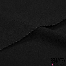 Crêpe soie viscose de luxe uni pin fumé