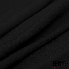 Crêpe soie viscose de luxe uni pin fumé