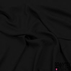 Crêpe soie viscose de luxe uni pin fumé