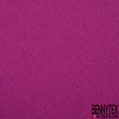 Crêpe soie viscose de luxe uni noir