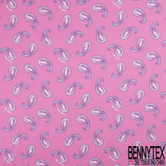 Satin Viscose imprimé peau de tigre