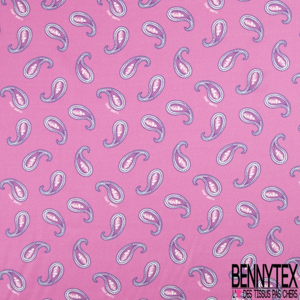 Satin Viscose imprimé peau de tigre