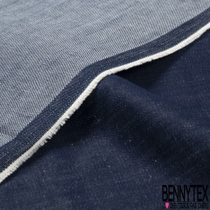 Denim jeans coton uni éclipse totale chiné