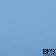 Jersey coton piqué fin uni blanc optique grande laize