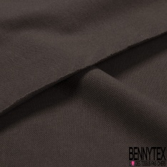 Jersey coton piqué fin uni bleu garçonnet grande laize