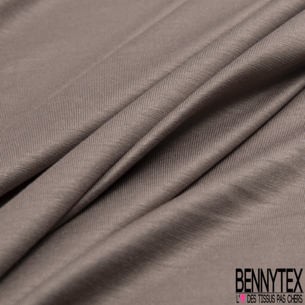 Jersey modal uni noir profond