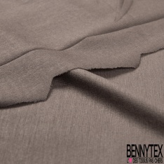 Jersey modal uni noir profond