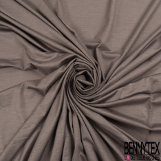 Jersey modal uni noir profond