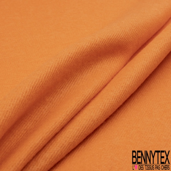 Cachemire de laine uni camel