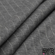 Milano drap cachemire et mohair de luxe imprimé carreau ton indigo choco taupe