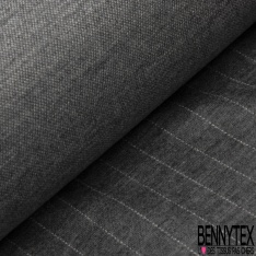 Milano drap cachemire et mohair de luxe imprimé carreau ton indigo choco taupe