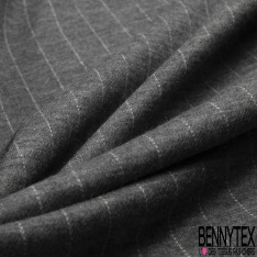 Milano drap cachemire et mohair de luxe imprimé carreau ton indigo choco taupe