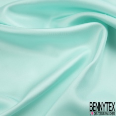 Twill de soie uni anis pastel petite laize