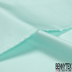 Twill de soie uni anis pastel petite laize