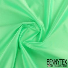 Satin Duchesse Haute Couture Couleur Vert Fluo