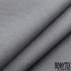 Coupon 3m jeans coton épais gris clair grande laize