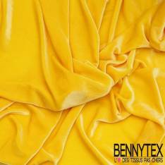 Velours de Soie Jaune Poussin