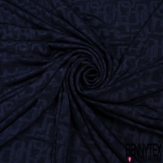 Coupon 3m maille crêpe motif floral champêtre fine rayure lurex argent verticale fond noir