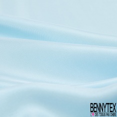 Twill voile de soie viscose uni aquamarine