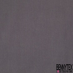 Twill de soie uni nuage argenté