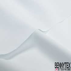 Coupon 3m Microfibre lingerie imprimé damier fantaisie ton sur ton blanc cassé