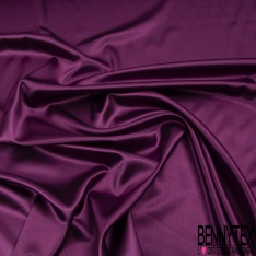 Satin Polyester Elasthanne Bleu Roi