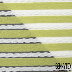 Coupon 3m maille polyester texturée uni or de pépite